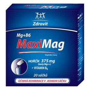 Zdrovit Maxi Mag direct Mg+B6 20 sáčků