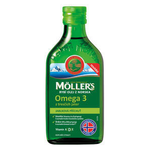 Mollers Omega 3 Jablko 250ml