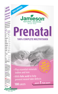 JAMIESON Prenatal multivitamin cps.100