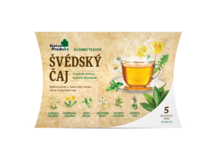 Naturprodukt Švédský čaj polštářová krabička 5x2 g