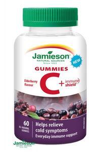 JAMIESON Vitamin C+Immune Shield Gummies pas.60