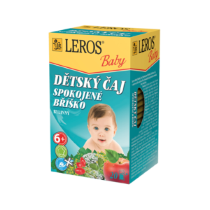 LEROS BABY Dětský čaj Spokojené bříško 20x2g
