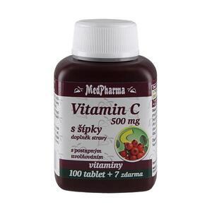MedPharma Vitamín C 500mg s šípky tbl.107 prod.úč.