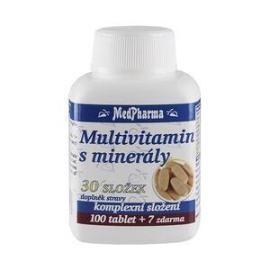MedPharma Multivitamín s minerály 30složek tbl.107