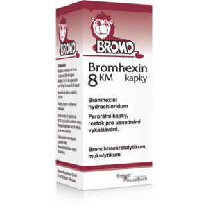 BROMHEXIN 8 KM KAPKY 50 ml