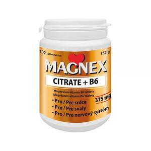 Vitabalans Magnex citrate 375 mg+B6 tbl.100