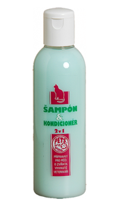 TOPVET Šampon a kondicioner 2v1 pro kočku 200 ml