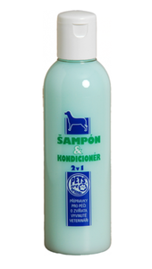 TOPVET Šampon a kondicioner 2v1 pro psa 200 ml
