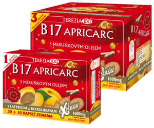 B17 APRICARC s meruňkovým olejem cps.150+30