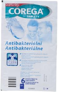 Corega Antibakterialni tablety blister 6ks