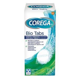 Corega Bio Antibakterialni tablety 136 ks