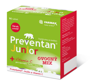 Preventan Junior ovocný mix tbl.30