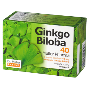Ginkgo Biloba 40 cps.60 (Dr.Müller)
