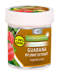 TOPVET Guarana bylinný extrakt 60 cps.