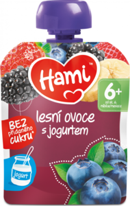 Hami příkrm OK Lesní ovoce s jogurtem 90g