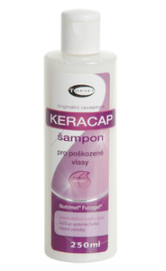 TOPVET KERACAP ED - šampon na poškozené vlasy 250 ml