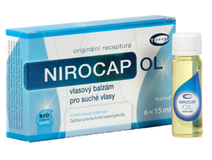 TOPVET NIROCAP OL - sérum pro suché vlasy 6X15 ml