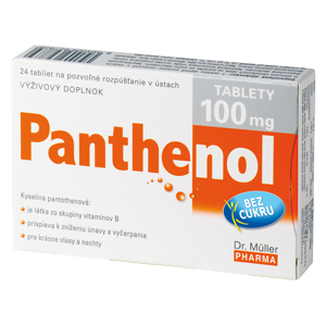Panthenol tablety100mg tbl.24