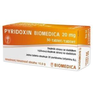 Biomedica Pyridoxin 20mg tbl.30