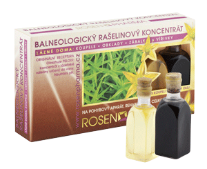 RosenSPA 5+1 rašelinové koupele+olej