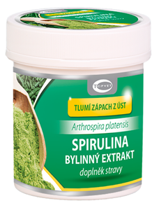 TOPVET Spirulina bylinný extrakt 60 cps.