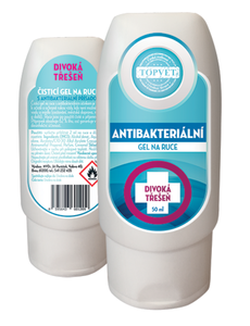 TOPVET Antibakteriální gel na ruce - Divoká třešeň 50 ml