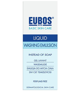 EUBOS Základní péče - čistící emulze modrá 200ml