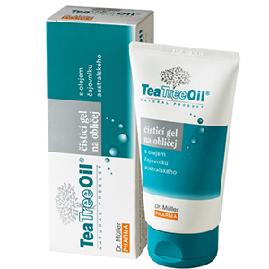 Tea Tree Oil čisticí gel na oblič.150ml(Dr.Müller)