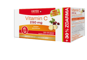 Cemio Vitamin C 250mg tbl.100+30